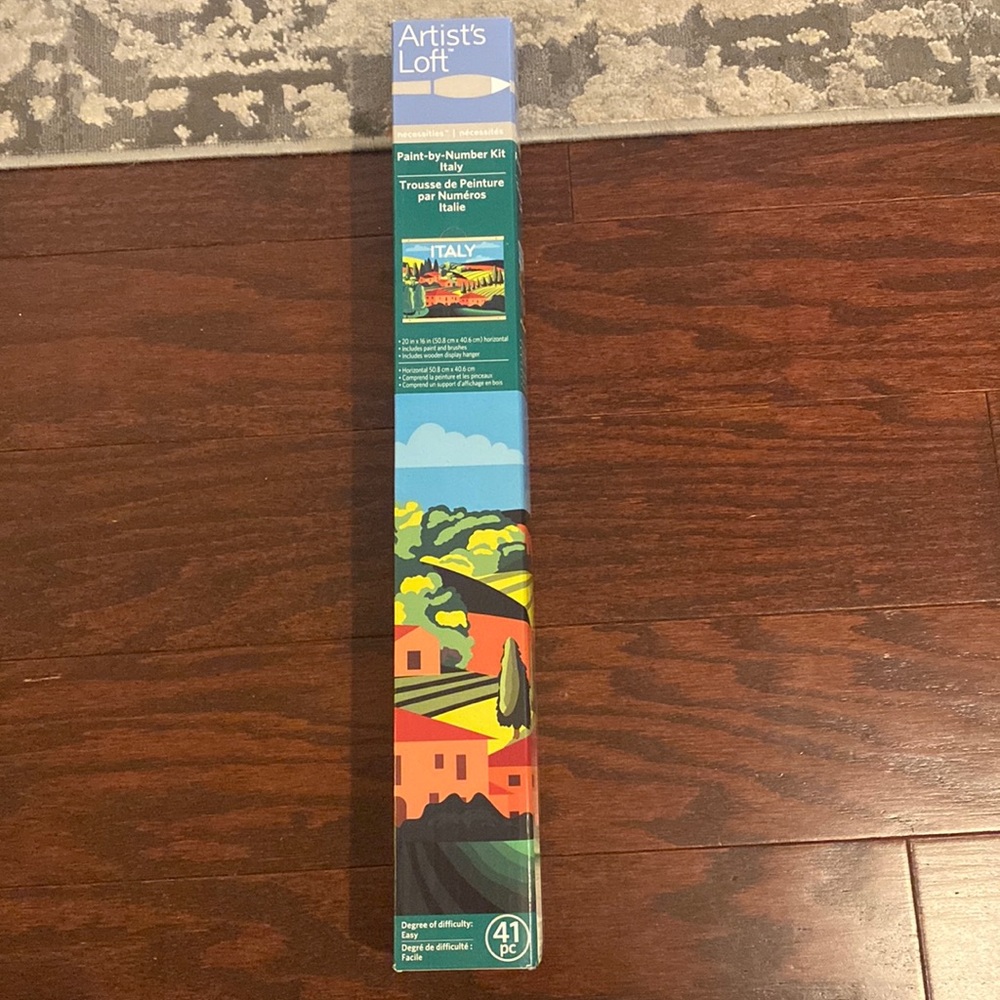 New! Paint by number kit